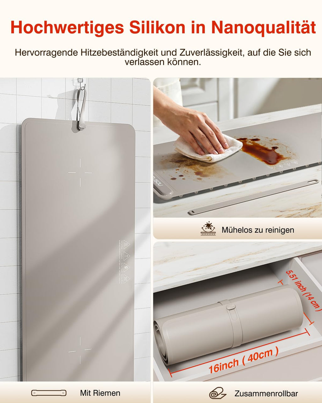 Warming Mat for Food (35"x16") - iTRUSOU Extra Large Electric Warming Tray with 7-Level Temp, 500W High-Power & 99H Timer - Rollable XL Large Food Warming Mat for Parties & Buffet