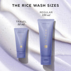 TATCHA The Rice Wash, Travel-Sized | Soft Cream Facial Cleanser - Wash Away Buildup Without Stripping Skin For A Soft, Luminous Complexion | 50 ml/ 1.7 fl. oz.