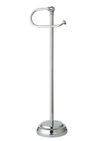 SunnyPoint Classic Bathroom Free Standing Toilet Tissue Paper Roll Holder Stand
