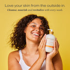 RAW SUGAR Hand Wash Variety Bundle - Lemon Sugar, Watermelon + Fresh Mint, Pineapple + Maqui Berry + Coconut & Raw Coconut + Mango, Formulated without Sulfates & Parabens (16.9 fl. oz, Pack of 4)