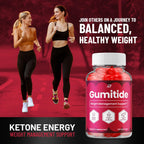 Gumitide ACV Gummies Supplement, Gumitide Gummy Advanced Formula Natural Ingredients, Reviews - 5 Pack - 300 Gummies