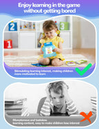 French and English Talking Flash Cards for Toddlers, 224 Sight Words Bilingual Learning Toys for Children, Autism Pocket Speech Therapy Toys, Français Vocabulary Educational Flashcards