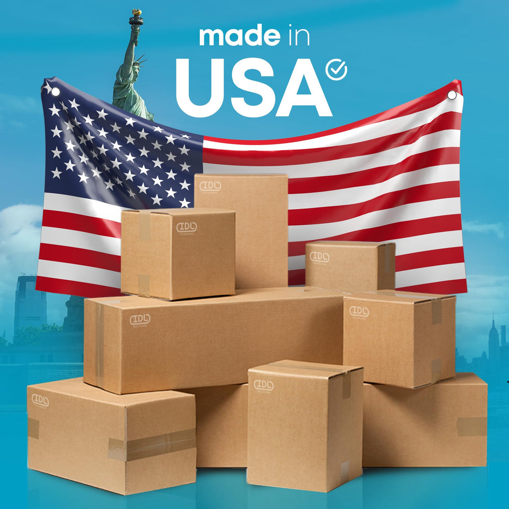 Medium Moving & Shipping Boxes 14"L x 10"W x 8"H (25-Pack) - Extra Strength 200 lb vs Regular - Corrugated Heavy Duty Shipping Boxes - Durable Box for Shipping - Box to Pack by IDL Packaging