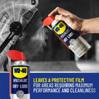WD-40 Specialist Dry Lube with Smart Straw, Lubricant for Corrosion Protection on Table Saws, Drills and Lathes, Industrial Strength Friction-Reducing Formula, 10 Oz., 6-pack case