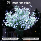 4 Pack Fairy Lights Battery Operated 16FT 50 LED String Lights Cool White