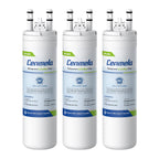 WF3CB Replacement Water Filter, Compatible with Frigidaire WF3CB, Pure Source 3, 706465, 242069601, 242086201, 242017800, WF425, Height 9 inches, Pack of 3