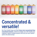 Dr. Bronner's Magic Soap-Pure-Castile Liquid Soap (Citrus, 32oz, 2-Pack)-Regenerative Organic Certified Oils, 18-in-1 Uses: Body, Hair, Laundry, Pets & Dishes, Concentrated, Vegan, Non-GMO