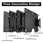 Lenvoten Upgraded Hinged Minimalist Wallet for Men, RFID Blocking Wallet