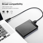 UnionSine 500GB Ultra Slim Portable External Hard Drive HDD-USB 3.0