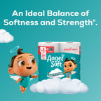 Angel Soft Toilet Paper/Toilet Tissue 24 Super Mega Rolls=144 Regular Rolls