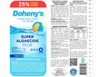 Doheny's Super Algaecide Plus | Pro-Grade | Effective Against Most Algae Types | 7.1% Chelated Copper (Reduces Staining) | Non-Foaming, No Clouding | Safe to Swim After Use | 4 x 40oz Bottles (160oz)