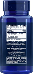 Life Extension Advanced Lipid Control 60 Vegetarian Capsules (Pack of 2)