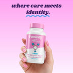 Feminify HRT+ Capsules for Estrogen - Top Bottom Curves Hair Skin Nails Femininity Enhancement - Formulated for MTF Trans Women - 60 Count