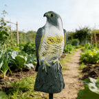 Hausse Scarecrow Eagle Fake Hawk Decoy Statue Scare Birds Away, Plastic Deterrents, Garden Protectors Bird Repellent, Nature Enemy Bird Repellent for Outdoor Garden Yard