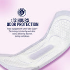 Prevail Incontinence Bladder Control Pads for Women, Maximum Absorbency, Long Length, 39 count
