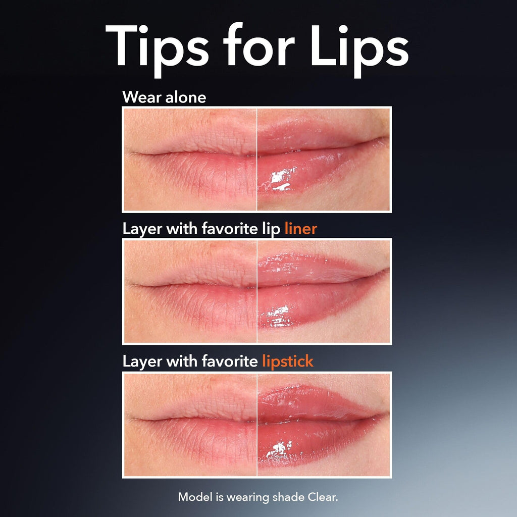 Dr Dennis Gross DermInfusions Plump + Repair Tinted Lip Treatment, Brown - Visibly Plumps & Defines Lips with Hyaluronic Acid & Peptides - Repairs Moisture Barrier - 4 mL