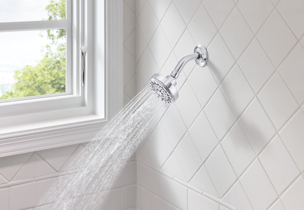 Moen Ignite Chrome Five-function Shower Head With 2.5 GPM High-Pressure Spray, 20090