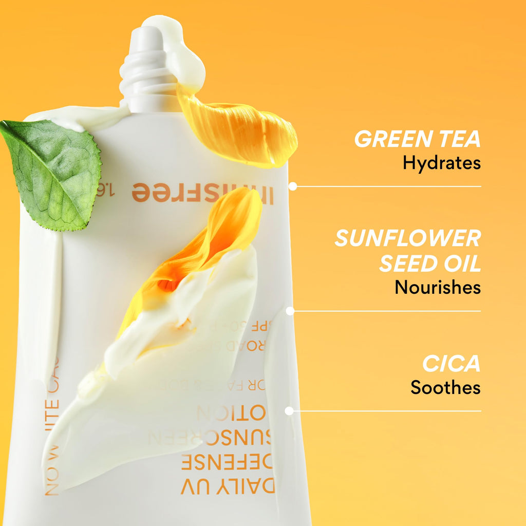 innisfree Daily UV Defense Sunscreen SPF 50+ PA++++ | Korean Face Sunscreen