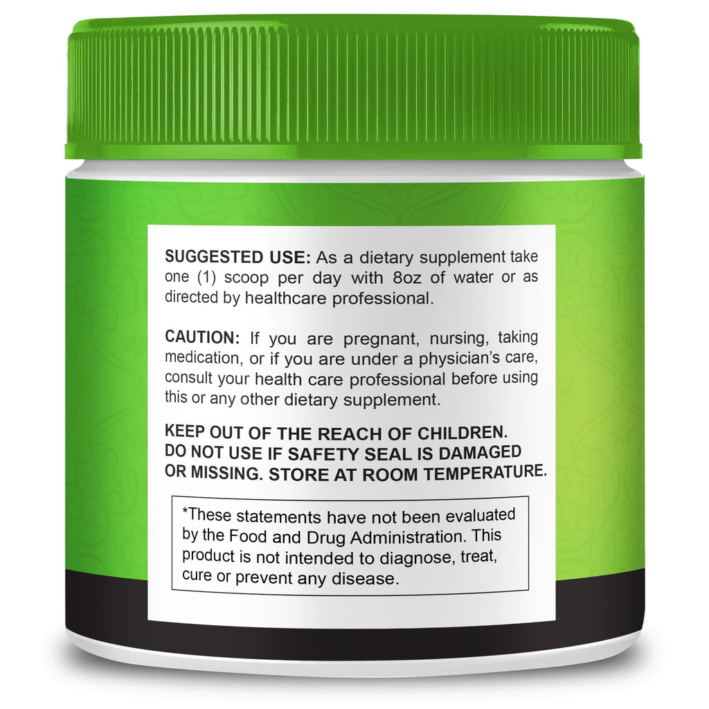 Tonic Greens Powder Vitamin Supplement Advanced Formula - Natural Green Blend Energy Supplement - Maximum Strength, TonicGreens BCAA, Tonic Greens All Natural Formula Powder Support Reviews (1 Pack)