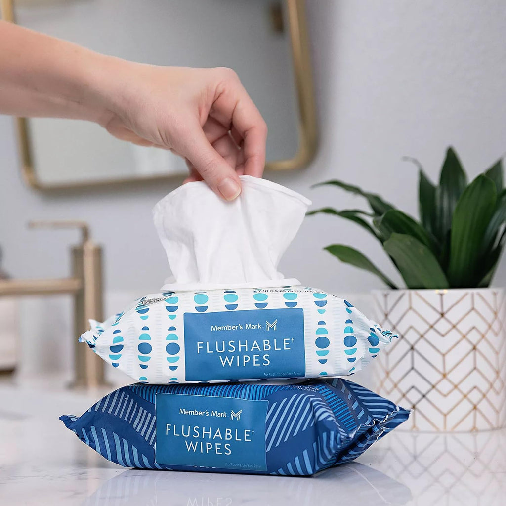 Member's Mark Flushable Wipes (9 pk, 540 wipes)