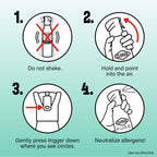 Clorox PURE Allergen Neutralizer Daily Air Spray, Clean Breeze, 8 Ounces