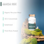 Nutritional Roots Organic Peruvian Maca Root 60 Gelatinized Capsules