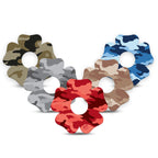 ExpressionMed - Adhesive Patches for Libre 3 & Libre 3 Plus (Pack of 5) - Made in the USA, Waterproof, Non-Fraying, Pre-Cut CGM Sensor Tapes (Camo Variety Pack - Flower Shape)