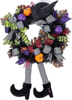 SHAVINGFUN Halloween Wreath-Halloween Wreaths for Front Door