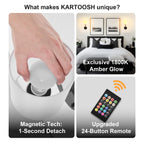 Battery Operated Wall Sconce Set of Two,Wireless Rechargeable Wall Light With Remote Control, Dimmable, 1800K/3000K/4000K/6000K/RGB, Timer, for Living Room, Bedroom, Fireplace, TV, 13.5 Inch, Black