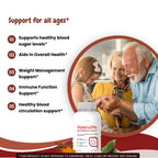 VYTRUZA Vasculife Blood Balance Support* - Vasculife Capsules Advanced Formula Blood Health Support Supplement Supports Blood Flow and Blood Circulation*, 60 Capsules