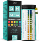 JNW Direct pH Test Strips for Urine and Saliva - 150 Litmus Paper Strips
