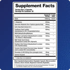 BioMatrix Leaky Gut Repair Supplement w/Glutamine, Quercetin, Cat's Claw, MSM, SIBO, Prebiotic Support, Intestinal Barrier Revive for Men and Women | 60-Day Supply – Leaky Gut-X