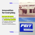 Feit Electric A19 LED Light Bulb, 60W Equivalent, E26 Medium Base, 800 Lumen, 3500K Neutral White light, Indoor/Outdoor General-purpose Light Bulbs, 11,000-Hour Lifetime, A800835/10KLED/MP/24, 24 Pack