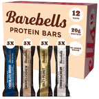 Barebells Classics Protein Bars Variety Pack, 12 Bars, 20g Protein