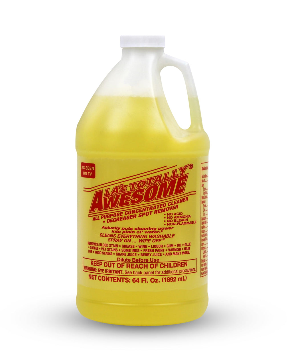 La's Totally Awesome All Purpose Cleaner Combo – 24 oz Spray + 64 oz Refill – Heavy Duty Degreaser & Multipurpose Cleaner for Home, Kitchen, Bathroom, Floors & More