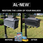 AL-NEW 2 Step Clean & Protect Kit | Clean, Restore, & Protect Your Outdoor Patio Furniture, Garage Doors, Exterior Lights, Window Frames, and More (16 Ounce Kit)