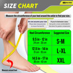Compression Socks for Plantar Fasciitis, Achilles Tendonitis, Arthritis Relief, Ankle Brace Compression Sleeve with Foot Arch Support, Ankle Wrap for Women, Men, Swelling & Heel Pain Purple XXL