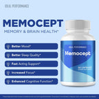 IDEAL PERFORMANCE Memocept Capsules, Memocept Pills Reviews (5 Pack)
