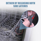 FrameFirm WD28X35779 WD28X30219 Dishwasher Upper Rack Compatible with GE Dishwashers - Replaces WD28X25018,WD28X26104,WD28X10347,WD28X25189,WD28X26098,WD28X10352,WD28X22676,WD28X10348,WD28X22626