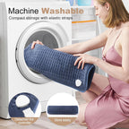 VAAGHANM Heating Pad: 33 x 17 inches Electric Heating Pad for Back -Extra Large Heat Pad for Shoulder/Neck/Knee/Arms - Upgraded 6 Timer & 6 Temperature Controller -Auto Shut Off- Gift for Mom