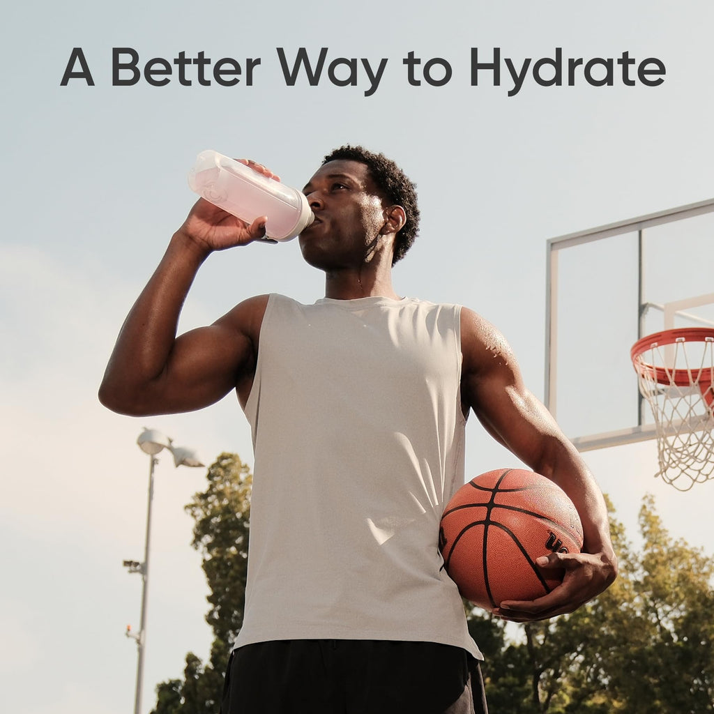 Sports Research Hydrate Jars - Sugar-Free & Naturally Flavored with Vitamins, Minerals, and Coconut Water - Supports Hydration - Lemon Lime