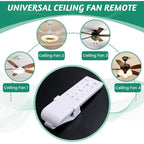 uaelua Universal Ceiling Fan Remote Control Kit Replacement, 6-Speed & Timing, Remote Replacement for 24V DC Ceiling Fan Light