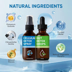 Aacnre Zeolite Detox Pack, Zeolite Drops for Detox & Cleanse, Clinoptilolite Drops & Spray for Adults
