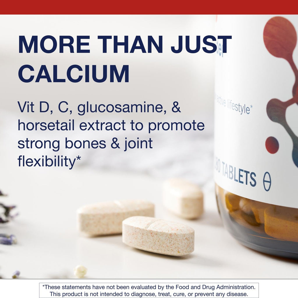 Metagenics Bone Builder Active - Calcium, Magnesium, Phosphorus & Vitamin D Supplement* - Supports Bone Density, Strength & Healthy Aging* - Non-GMO, Gluten-Free - 180 Tablets