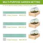 Garden Hoops for Raised Beds - Rust-Free Fiberglass Garden Hoops Support