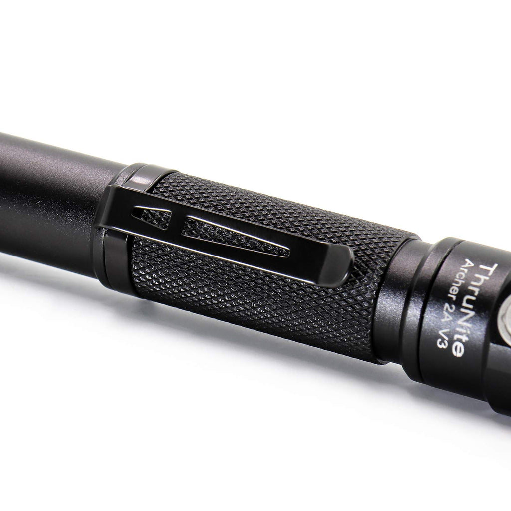 ThruNite Archer 2A V3 LED Flashlight, High Lumens AA Flashlight, IPX8 Waterproof Dual Switch Bright Flashlight for Hiking Emergency Power Outage - Cool White