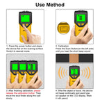 Stud Finder, Upgranded Wood and Metal Stud Detector, Live Wire Detection