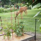 Junkogo Deer Fence Netting for Garden, 5x100 FT Plastic Mesh Fencing Roll