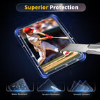 2000 Hard Plastic Card Sleeves, Premium Plastic Baseball Card Sleeves, 3" x 4" Trading Cards Holder, Sports Baseball Football Game Cards Protectors (1000 Hard Sleeve + 1000 Soft Sleeve)