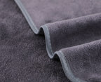 Wuwahold Microfiber Gym Towels Bigger Size Super Soft for Exercise Fitness, Sports, Workout, 380-GSM 15-Inch x 31-Inch Quick-Drying Towels (3 Pack, Grey)